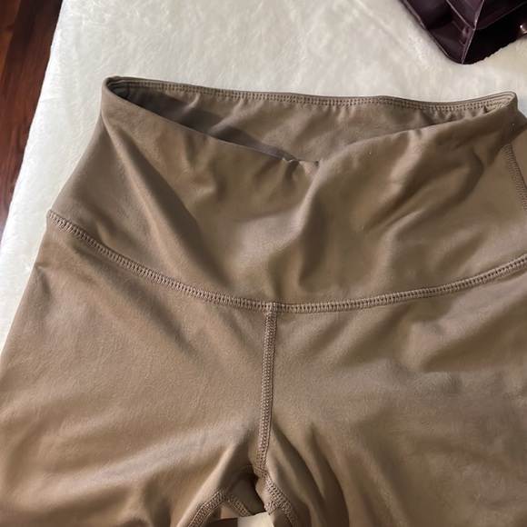 Light brown/tan leggings. - Picture 3 of 5